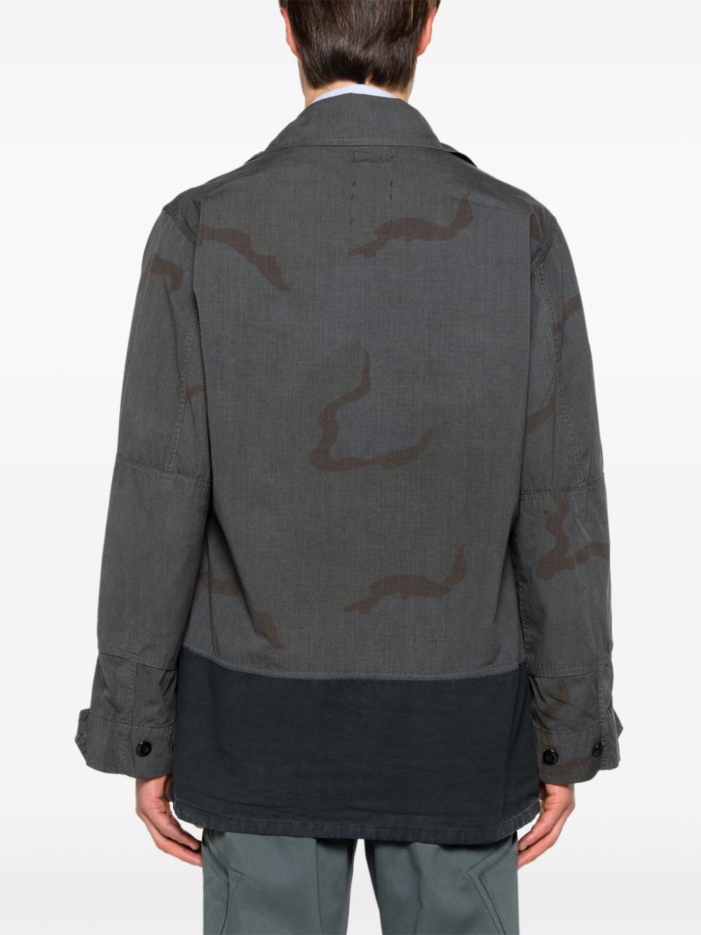 camouflage-print ripstop shirt jacket - 4