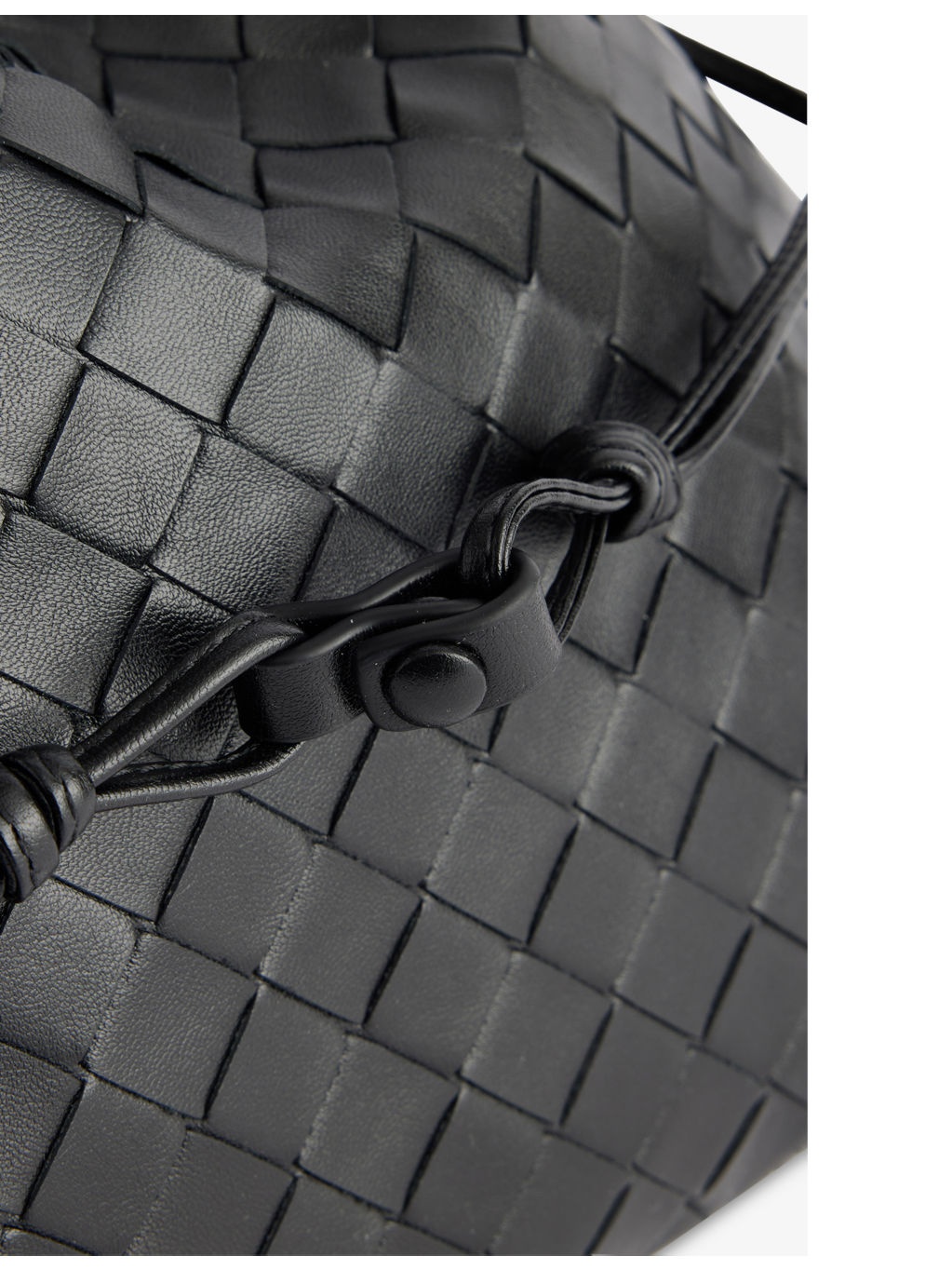 Intrecciato leather dustbag - 3