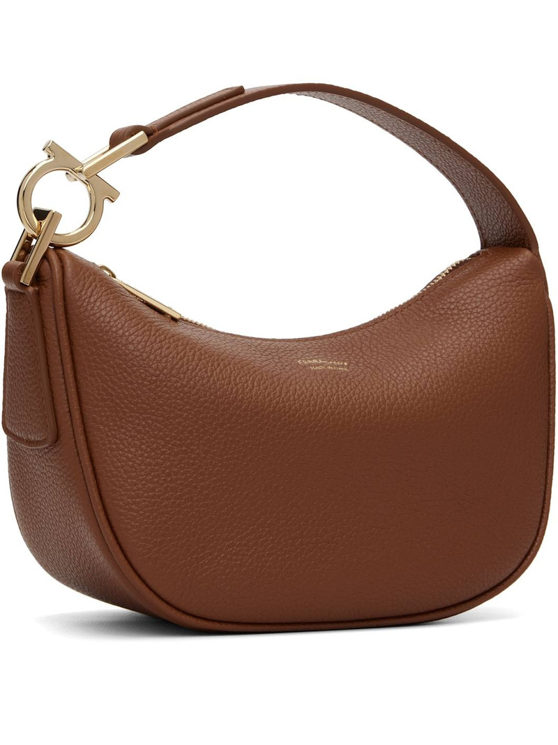 FERRAGAMO Tan North-South XS Bag outlook