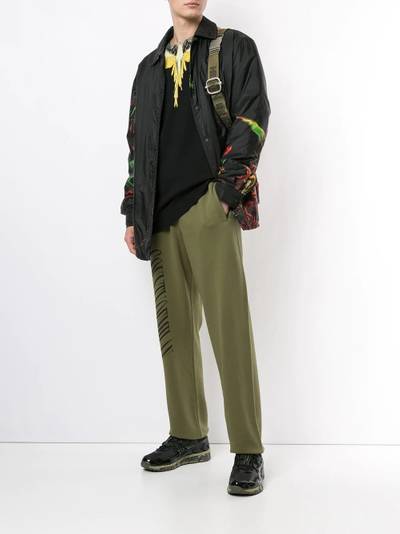 Marcelo Burlon County Of Milan logo print track pants outlook