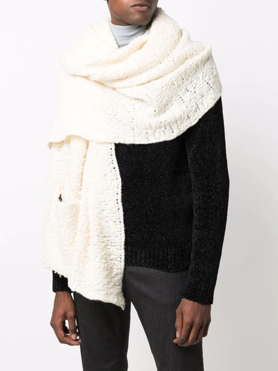 Avant Toi soft knit oversized scarf outlook