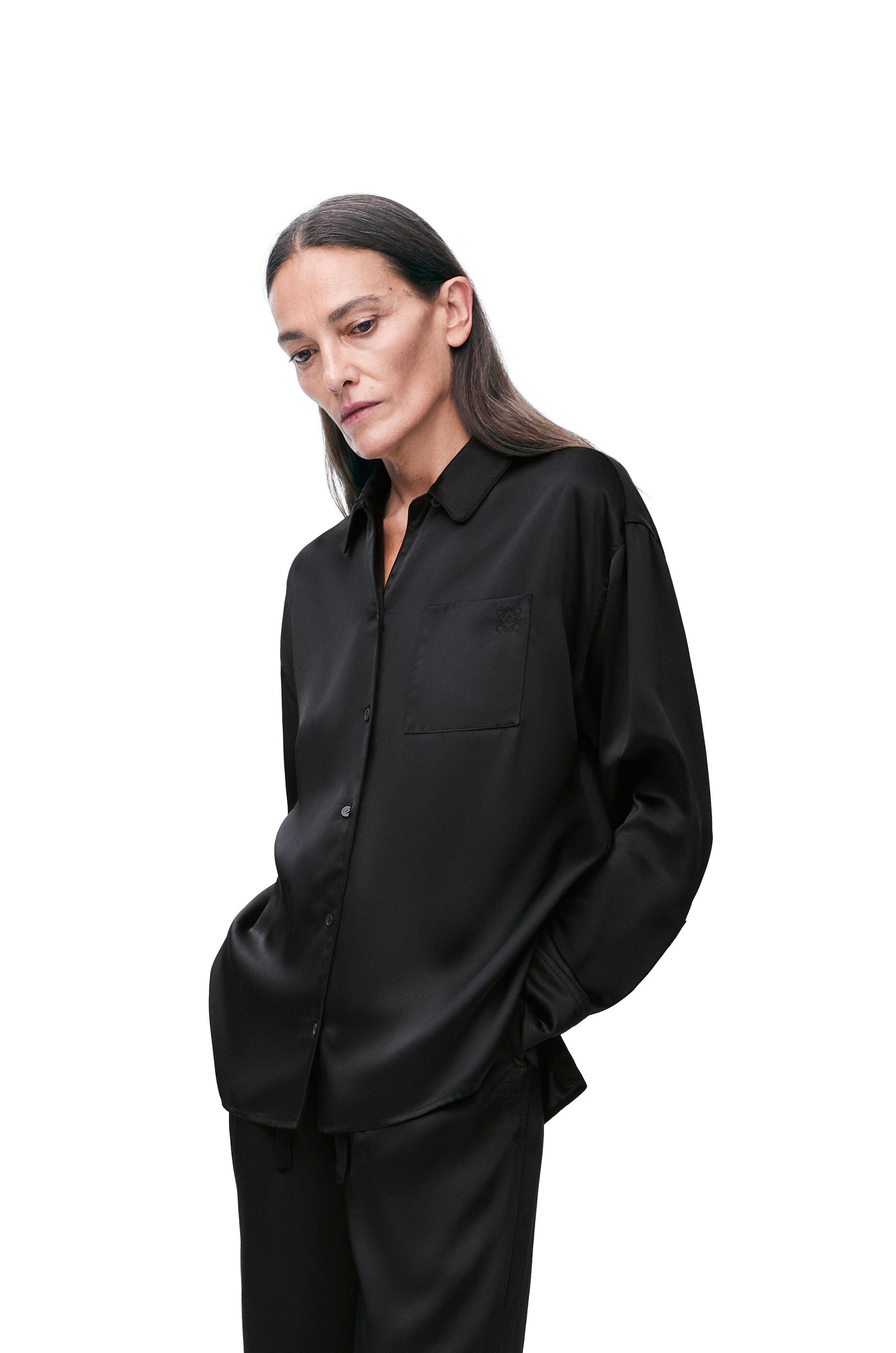 Pyjama blouse in viscose - 3