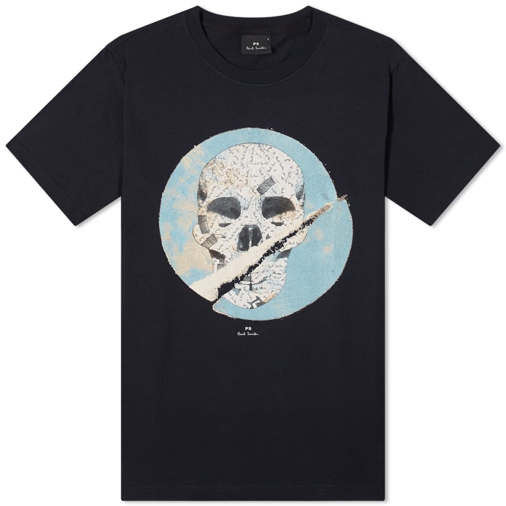 Paul Smith Ripped Skull Tee - 1