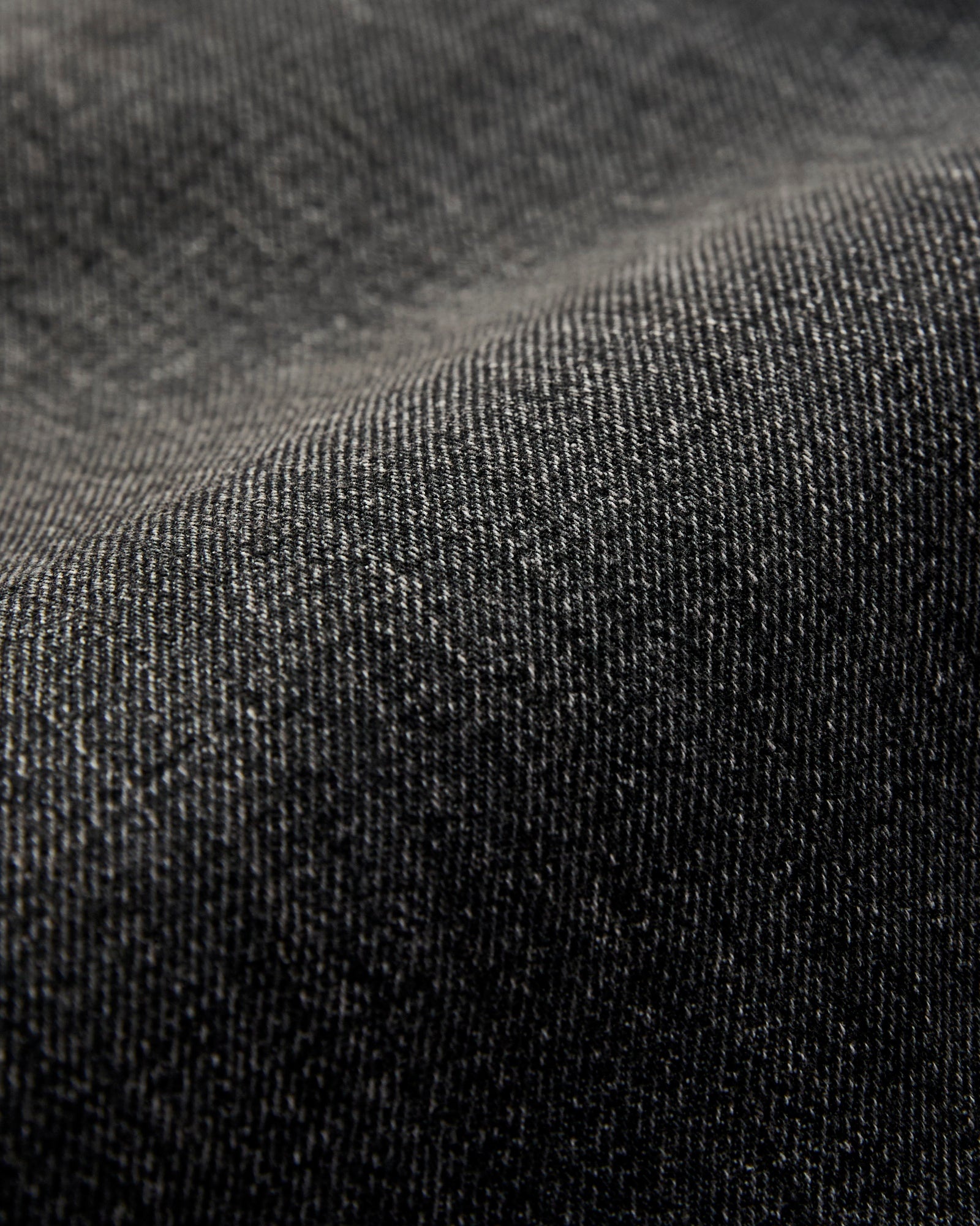 D1890UBS 13oz Washed Black Selvedge Denim - Loose Straight Fit - 8