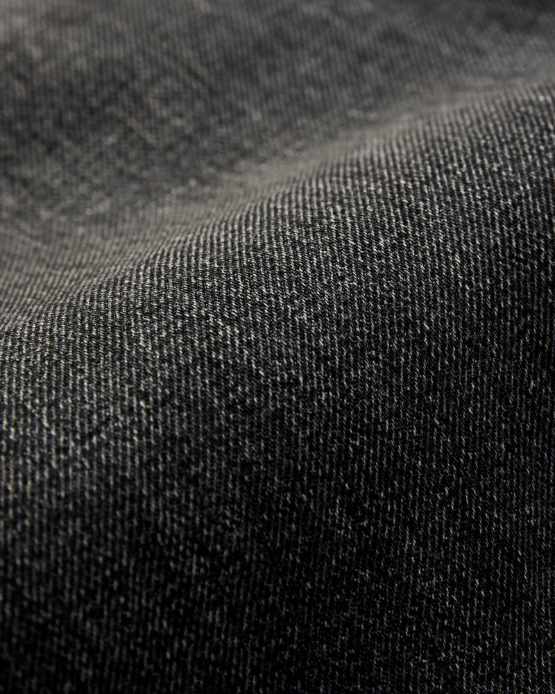 D1890UBS 13oz Washed Black Selvedge Denim - Loose Straight Fit 8