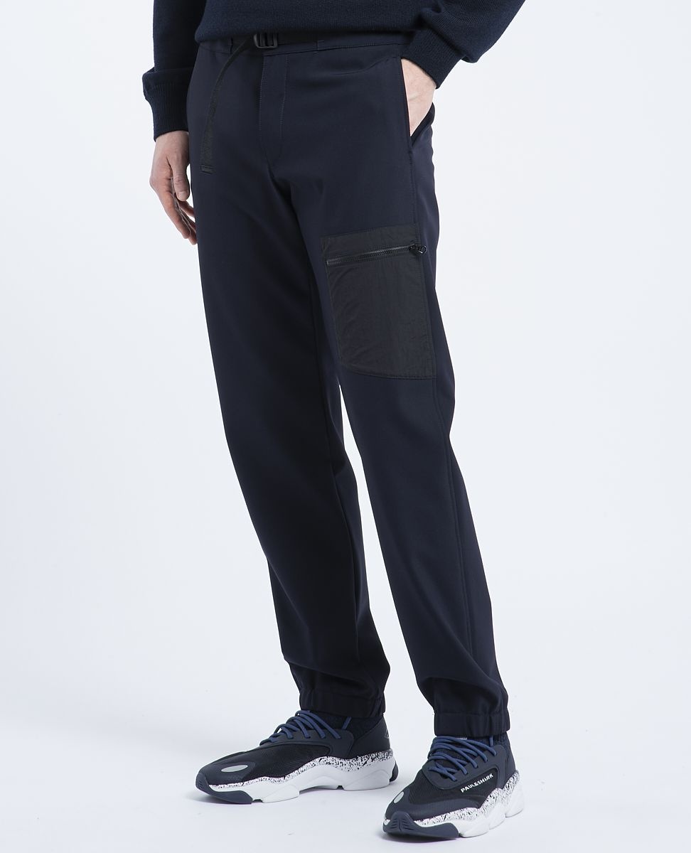 Stretch nylon Trousers with drawstring - 2