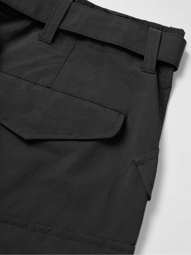 Straight-Leg Belted Shell Cargo Trousers 5