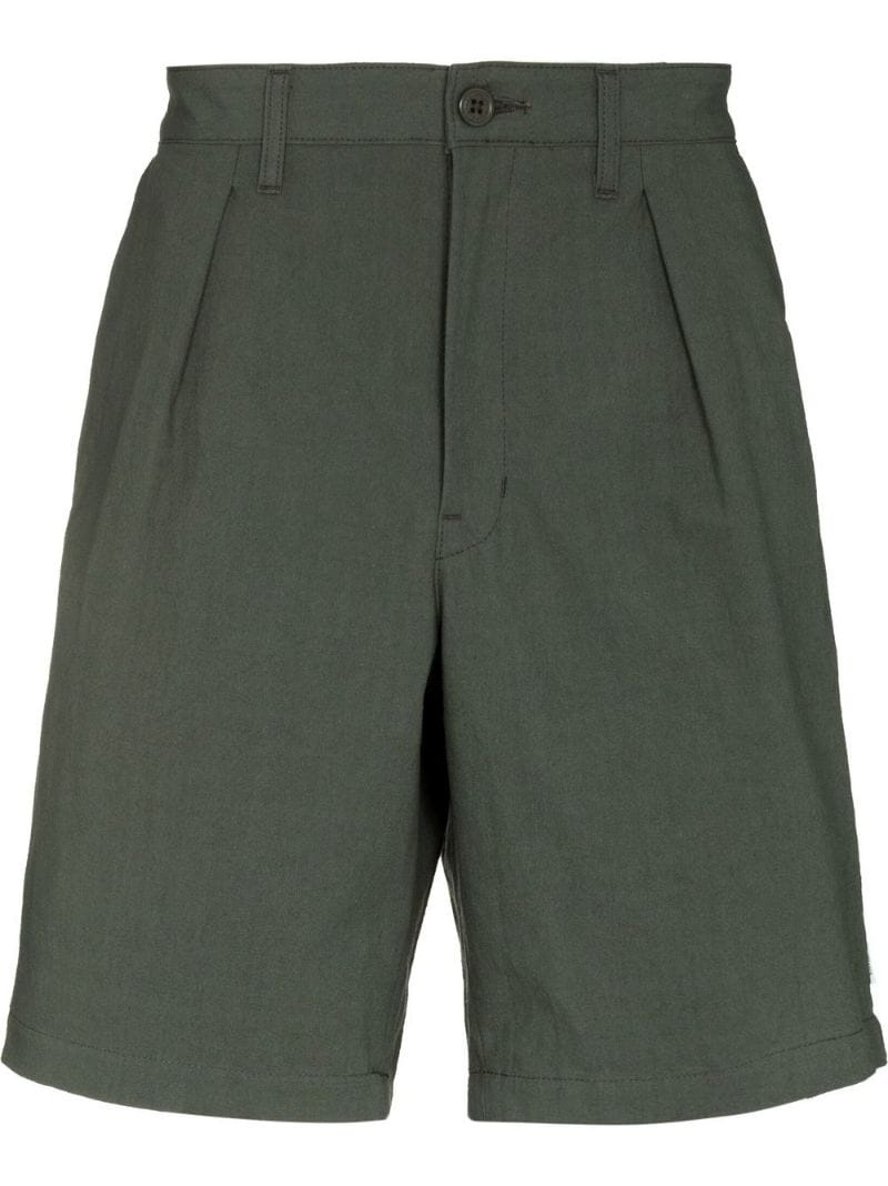 logo-patch Bermuda shorts - 1