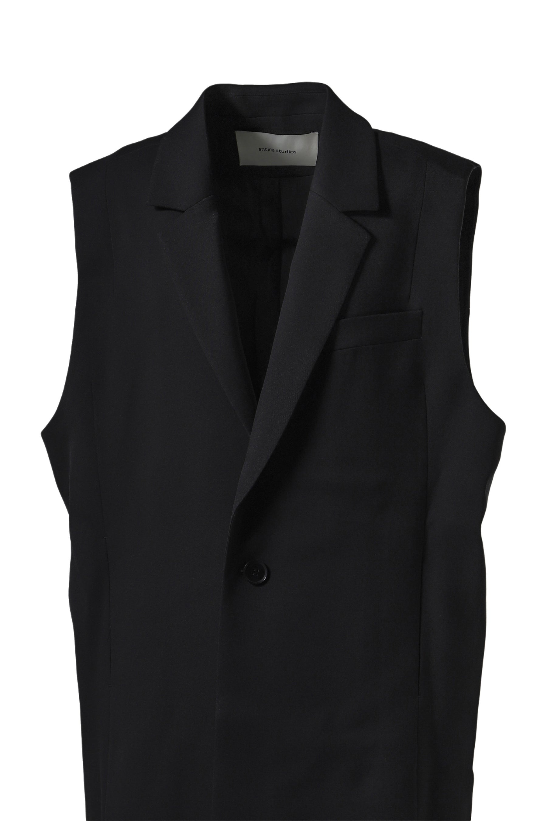 PLATEAU VEST BLACK WOOL / BLK WOOL - 7