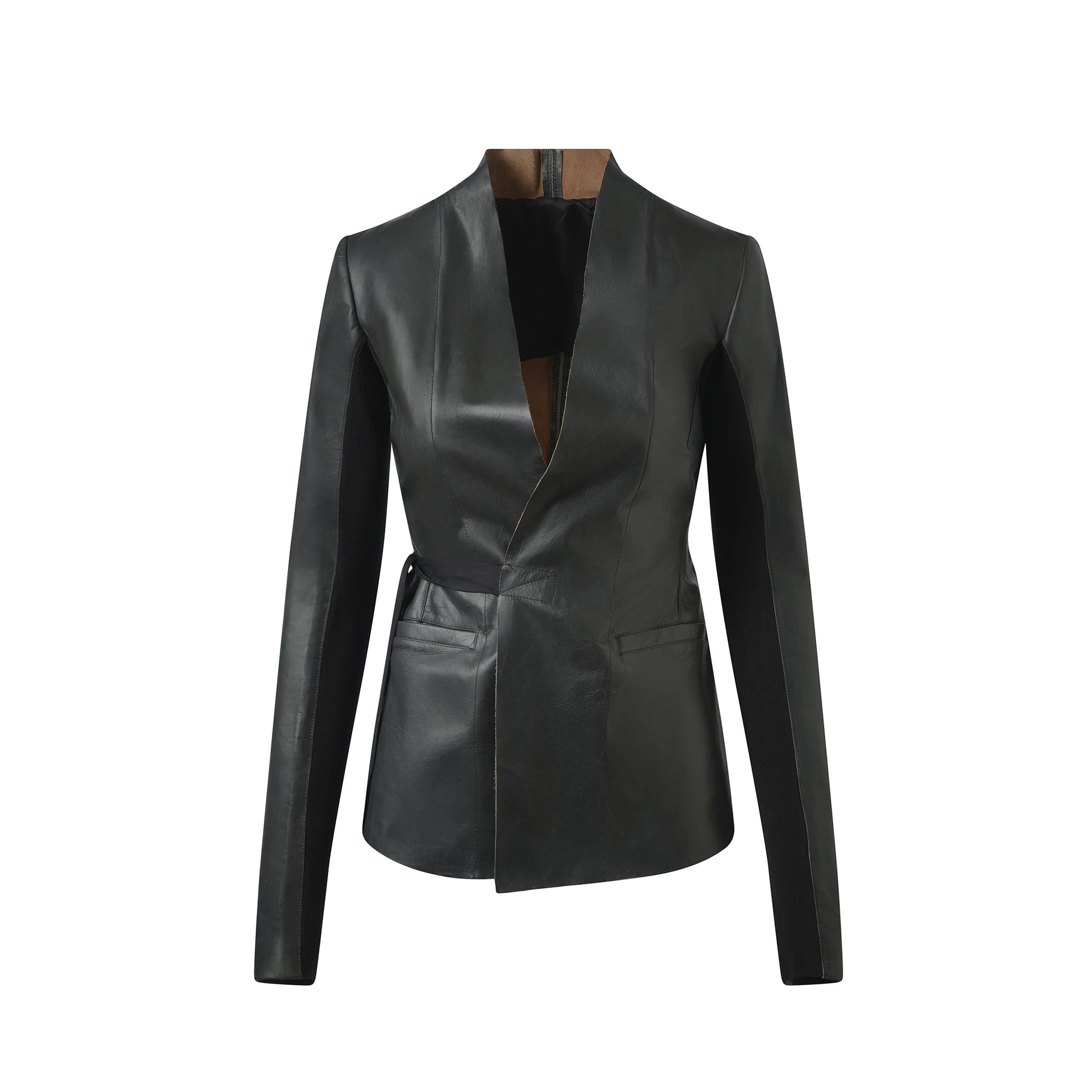 Hollywood Leather Jacket in Black - 2