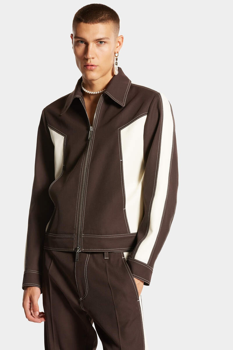 70'S COLOR BLOCK JACKET 1