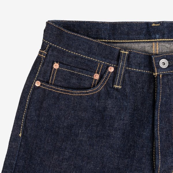 IH-888S-18 18oz Vintage Selvedge Denim Relaxed Taper Indigo - 11