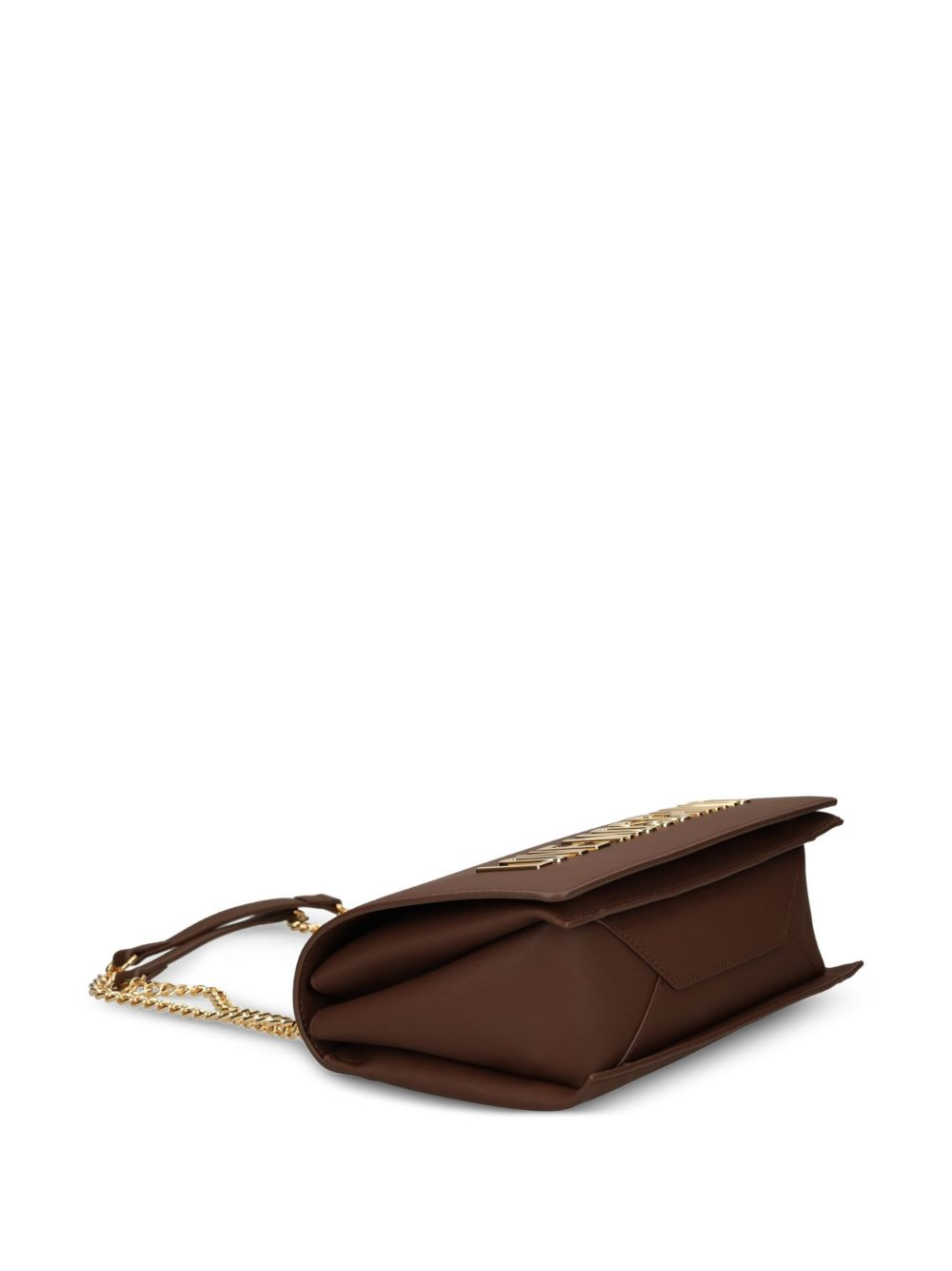 logo-plaque chain-strap cross body bag - 3