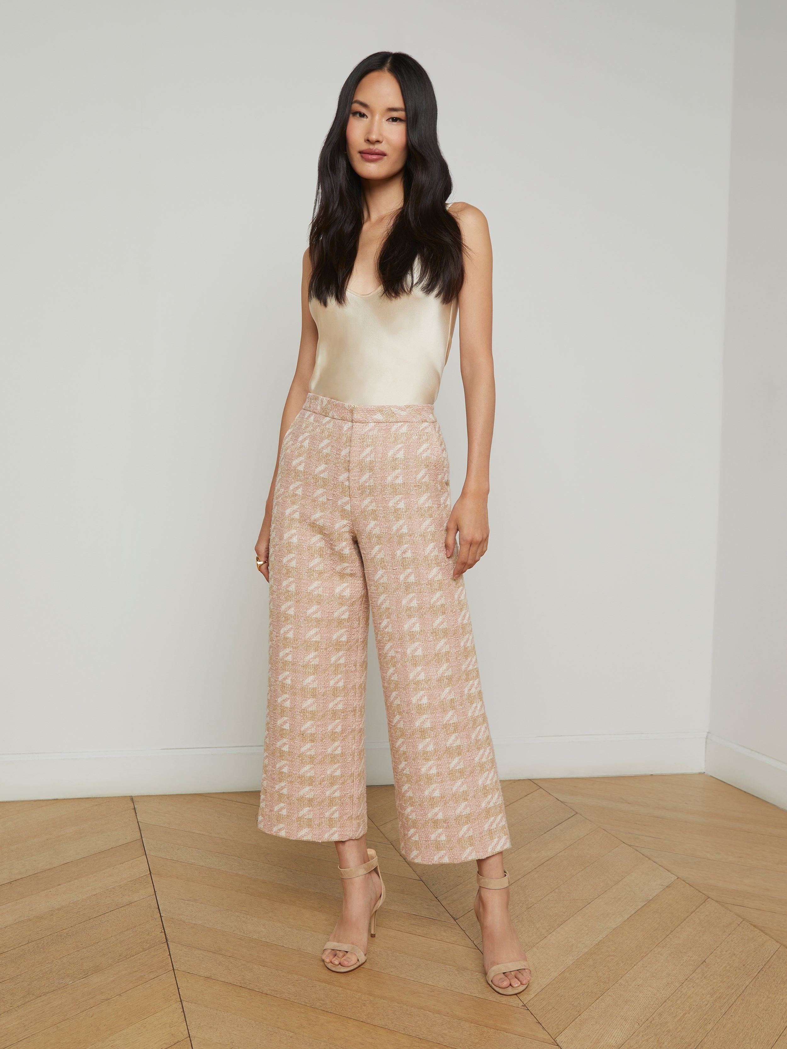 Lula Cropped Tweed Trouser - 2