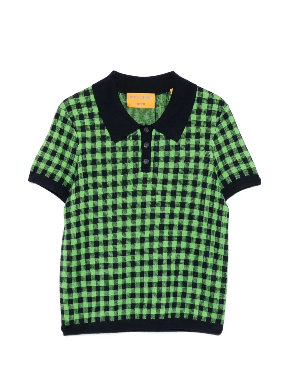 GINGHAM SHRUNKEN POLO - 1