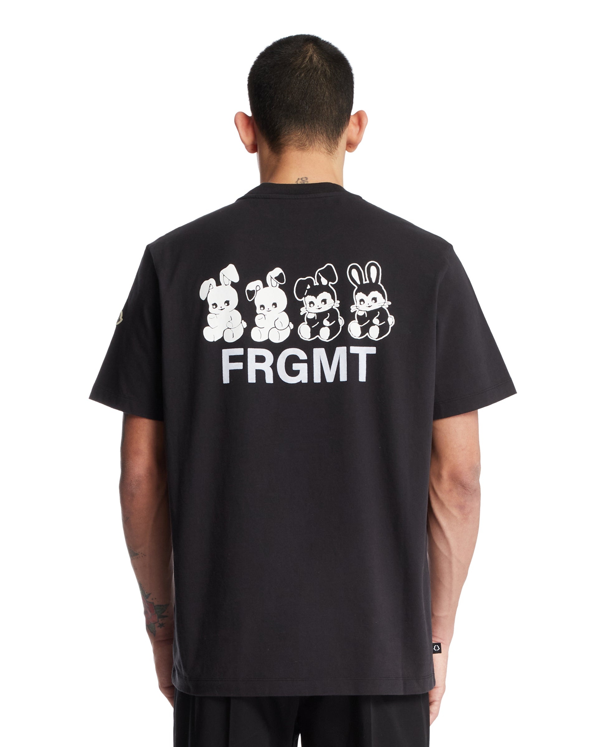 Moncler Genius x FRGMT Black Cotton T-Shirt - 3