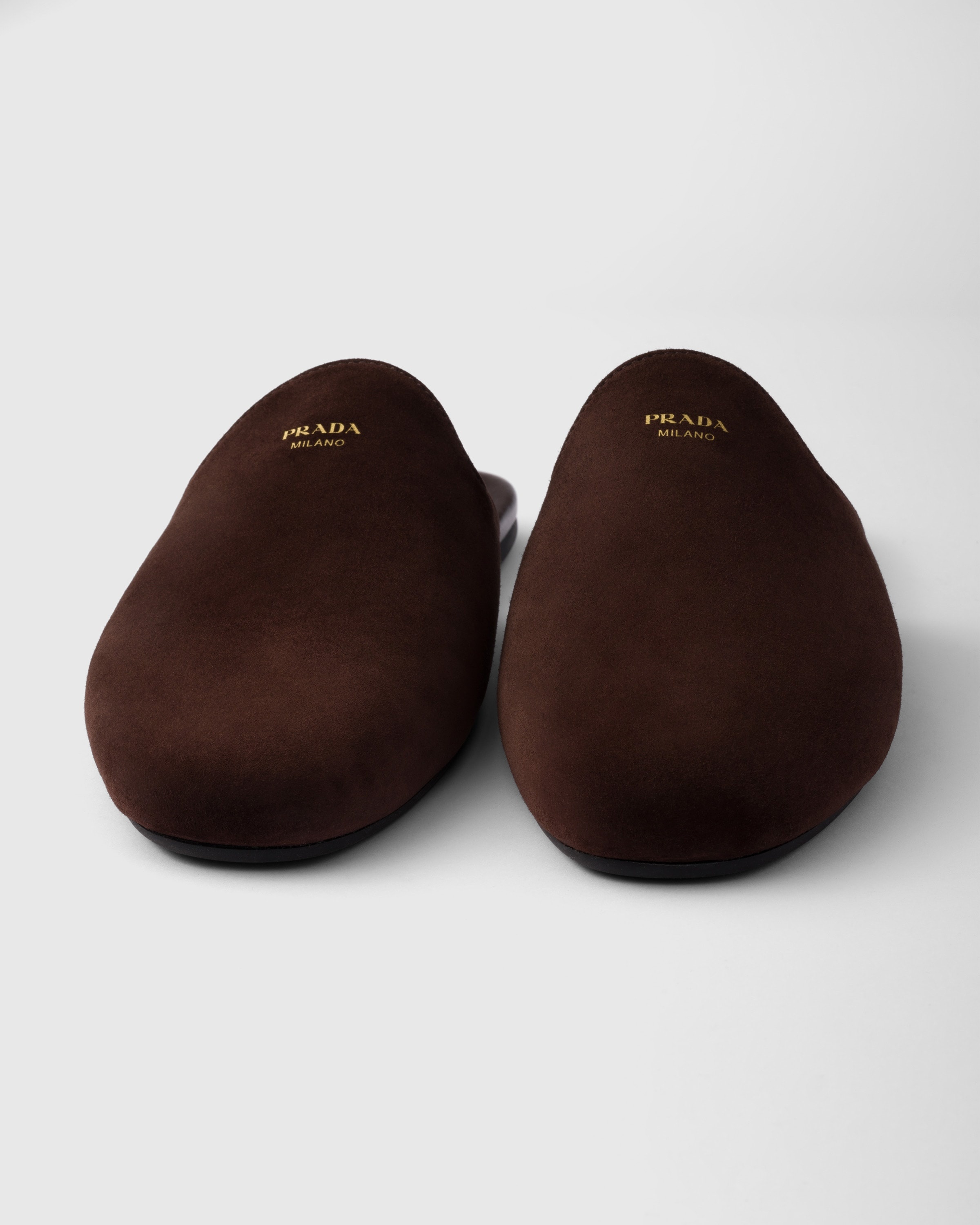 Suede mules - 6