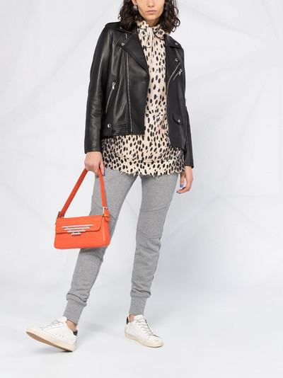 R13 cheetah print cashmere jumper outlook