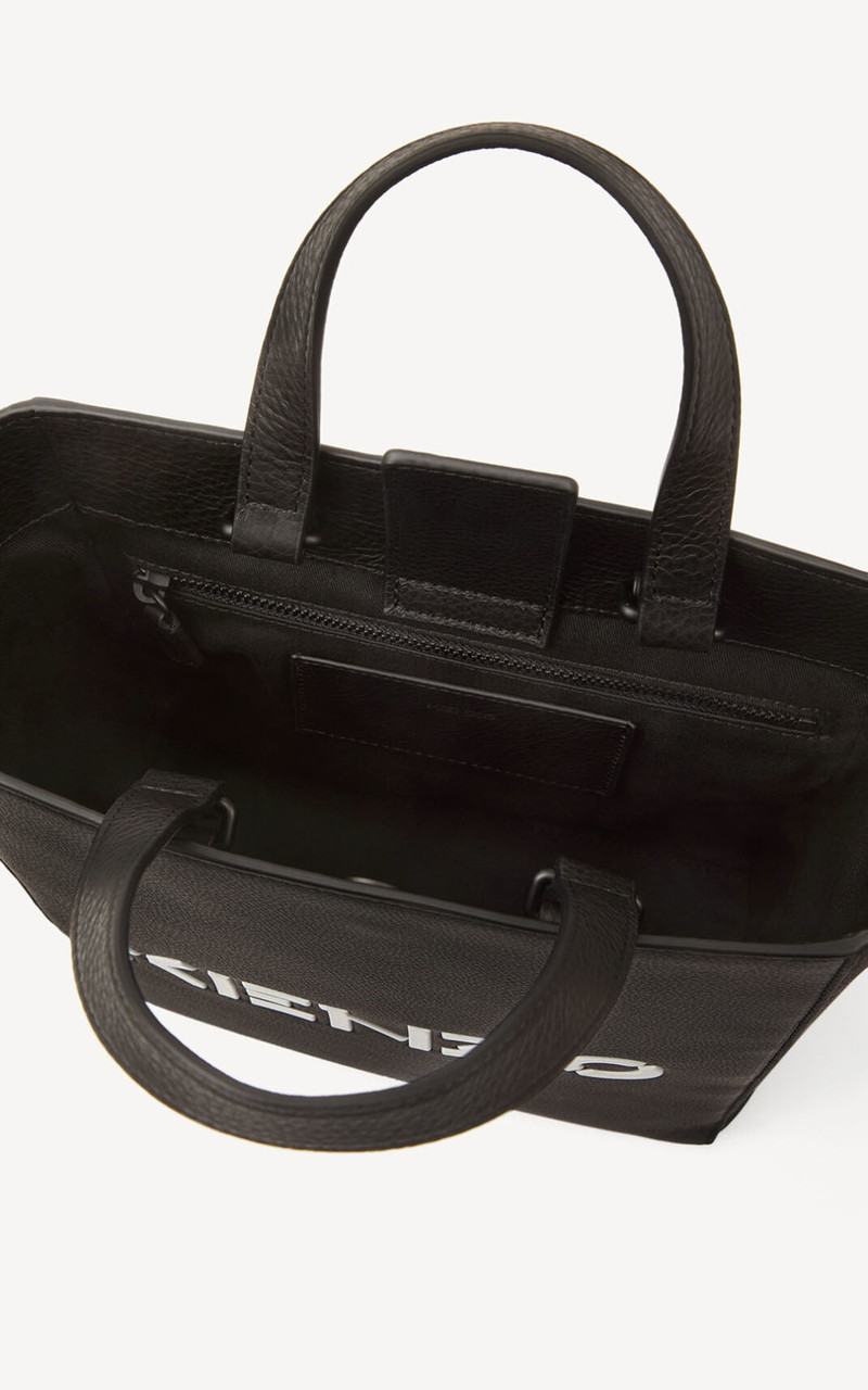 KENZO Logo leather mini Tote bag 4