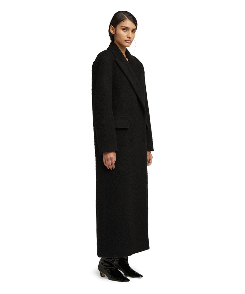 Blended wool "Brushed Wool felt" coat 4