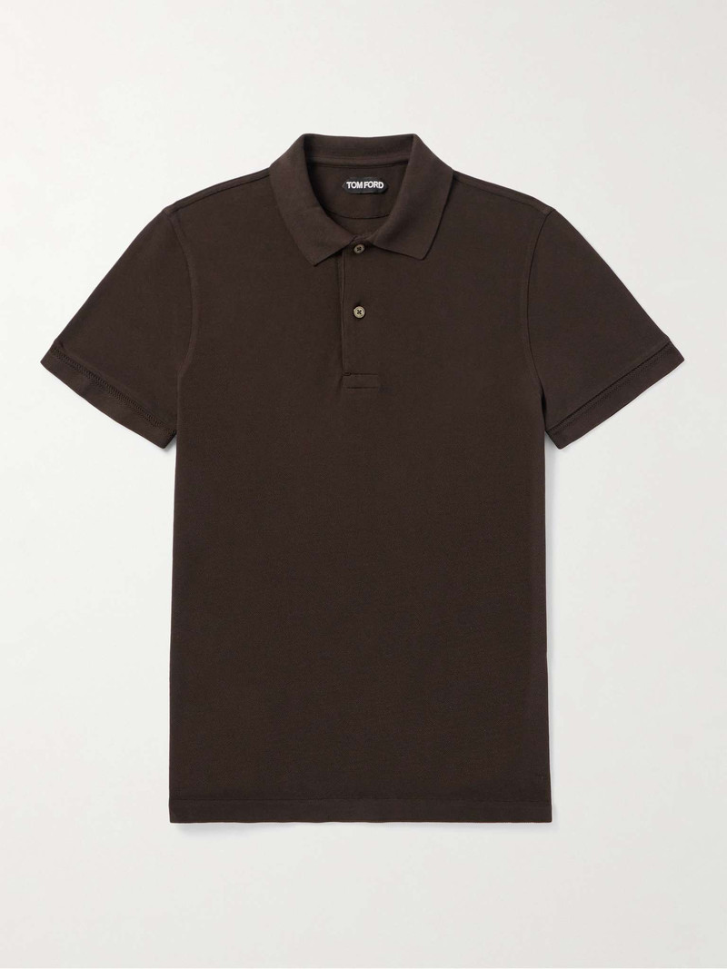 Cotton-Piqué Polo Shirt 1