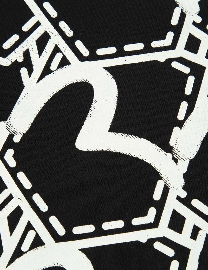 ALLOVER SEAGULL POCKET GRAPHIC PRINT SWEATSHIRT 10