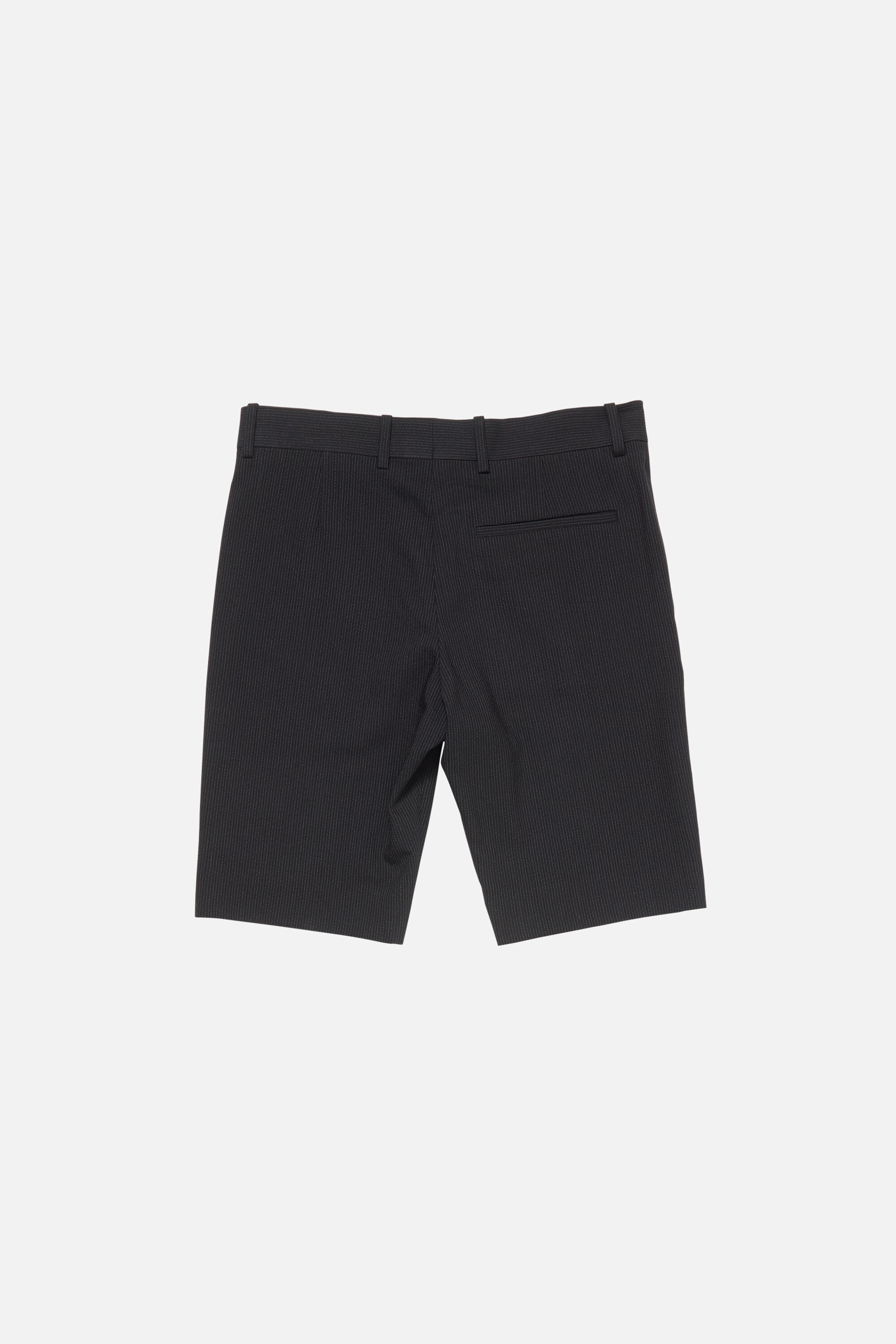 Tailored wool shorts - Black - 7