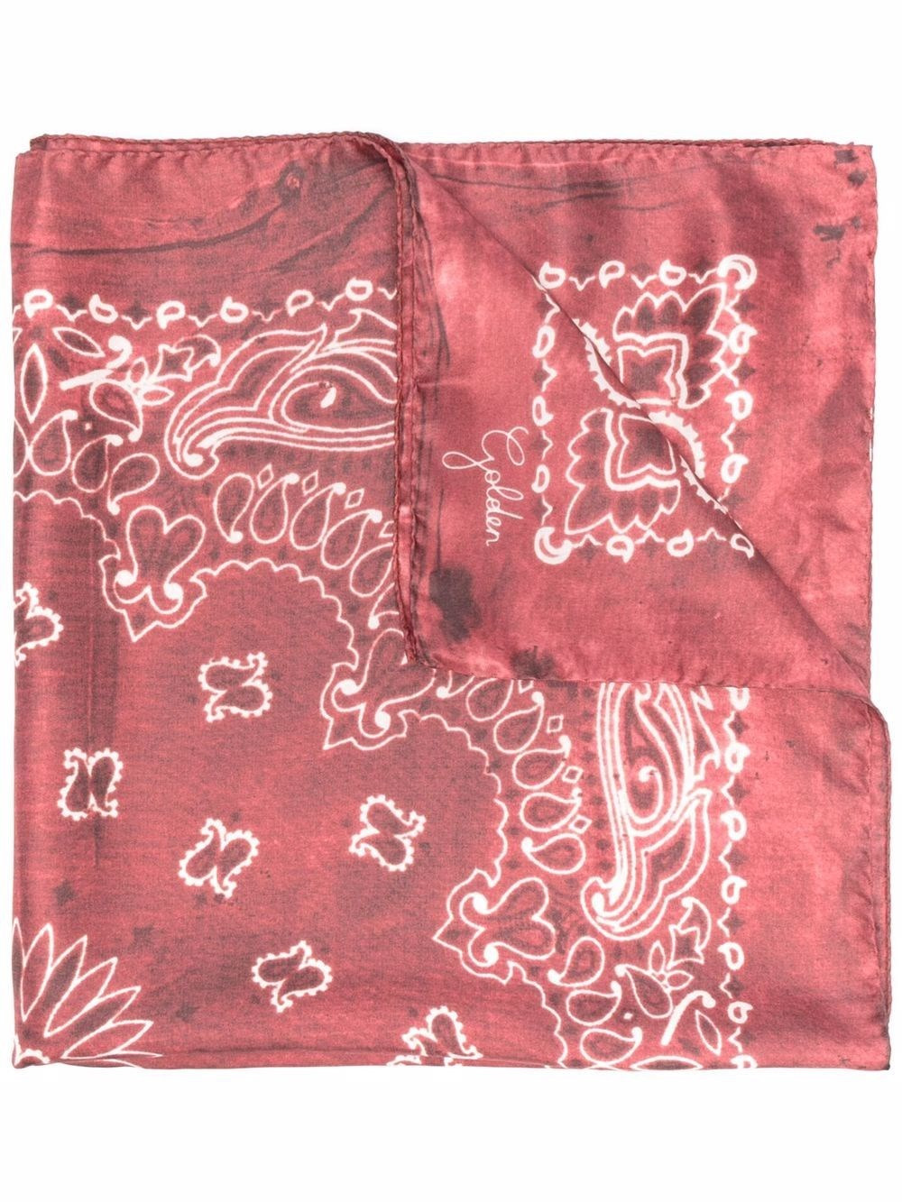 Paisley Pattern Scarf - 1