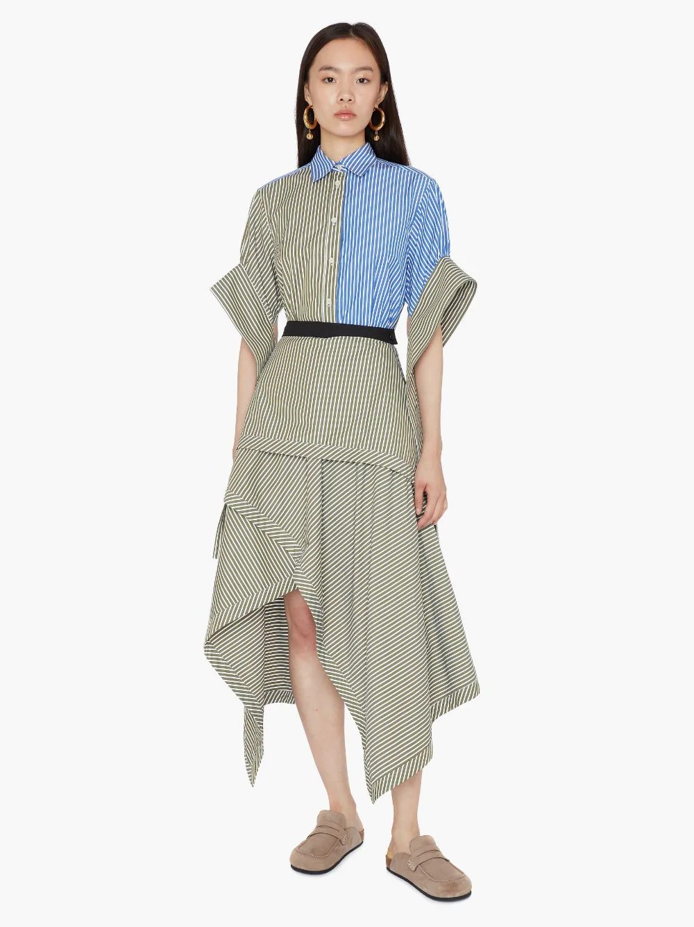suede loafer mules - 2