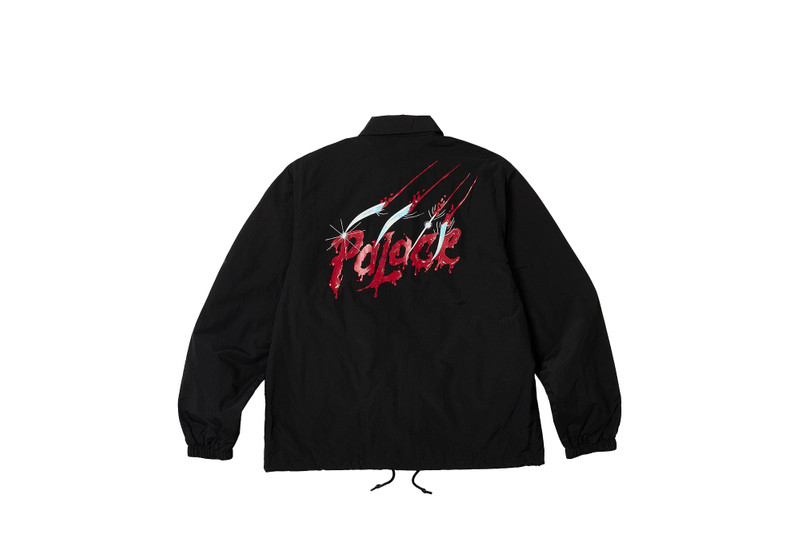SCRATCHY COACH JACKET BLACK - 1