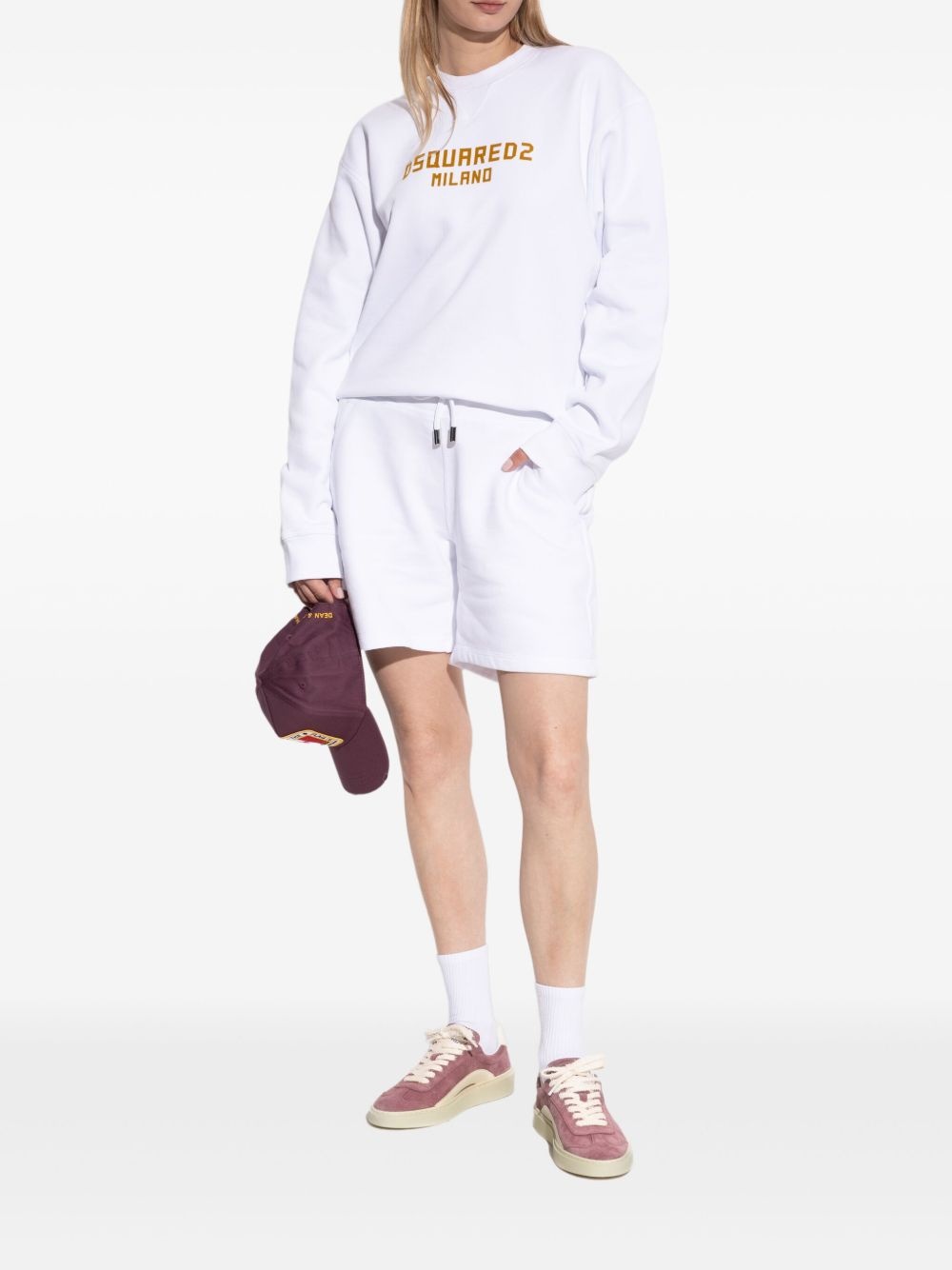 suede low-top sneakers - 6