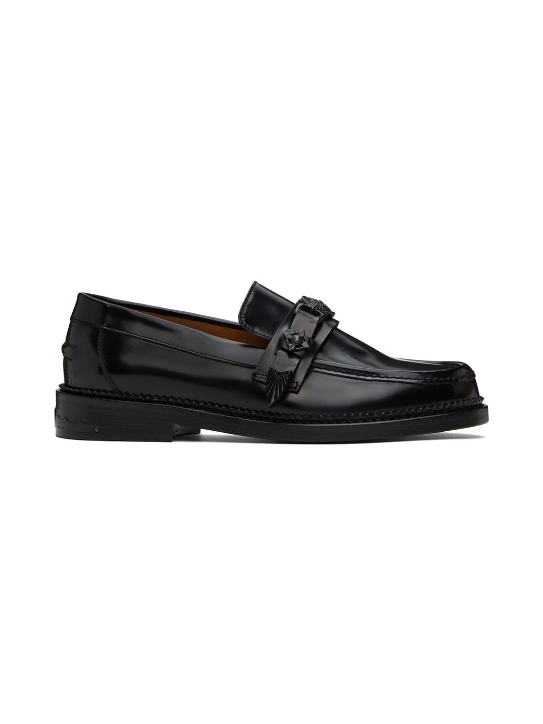 SSENSE Exclusive Black Loafers - 1