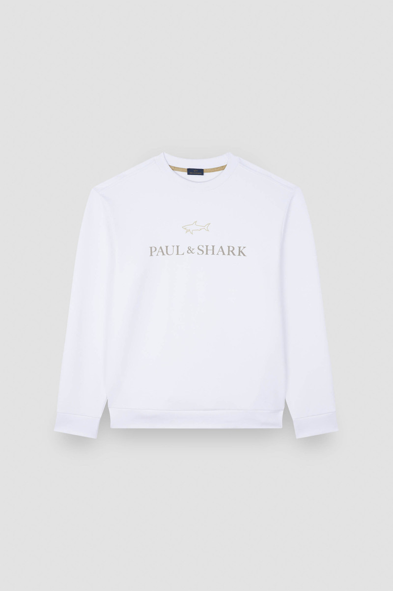 X-SOFT COTTON SWEATSHIRT WITH LOGO PRINT 1