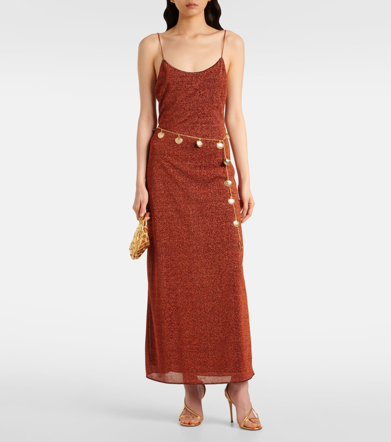Oséree Lumière belted maxi dress outlook
