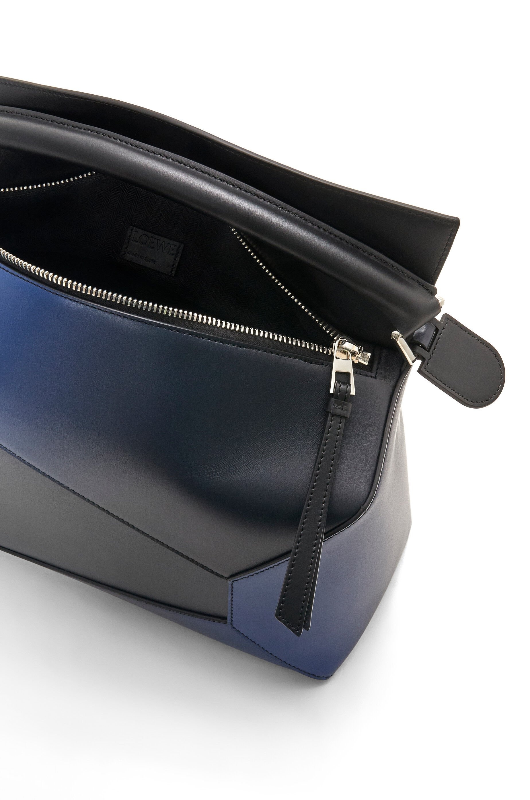 Large Puzzle bag in silk calfskin - 6
