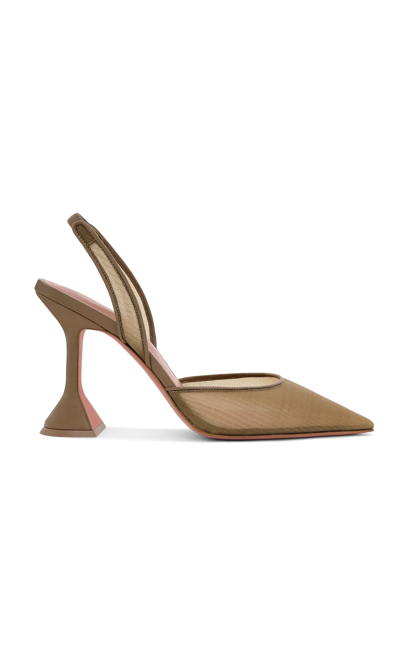 Holli Mesh Slingback Pumps taupe - 1