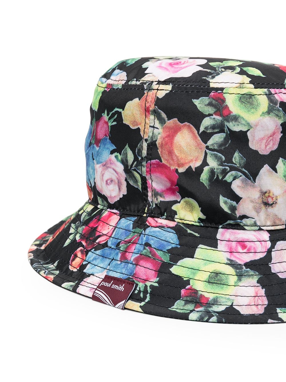 floral-print bucket hat - 2