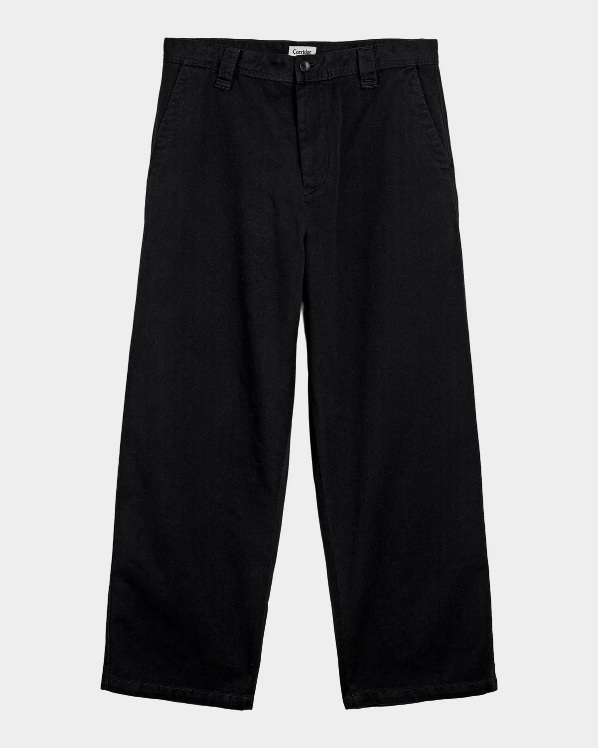 Men's Wide Cotton Twill Pants - 1