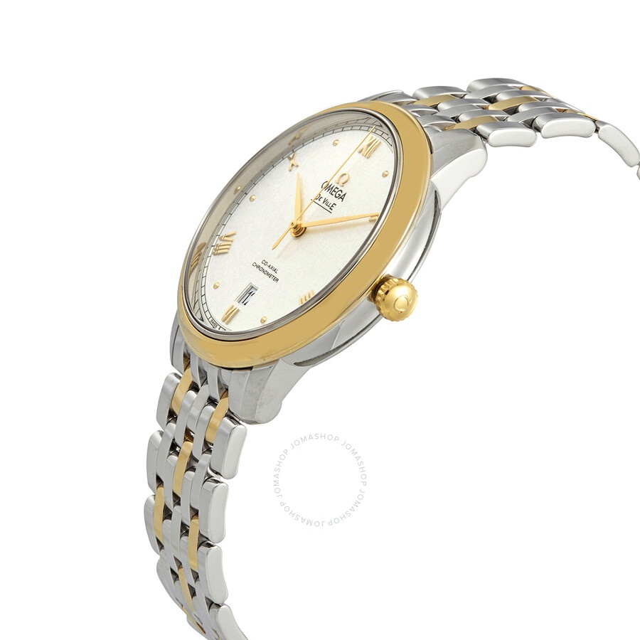 Omega De Ville Prestige Chronometer Automatic Silvery Sun-brushed Dial Men's Watch 42420402002006 - 2