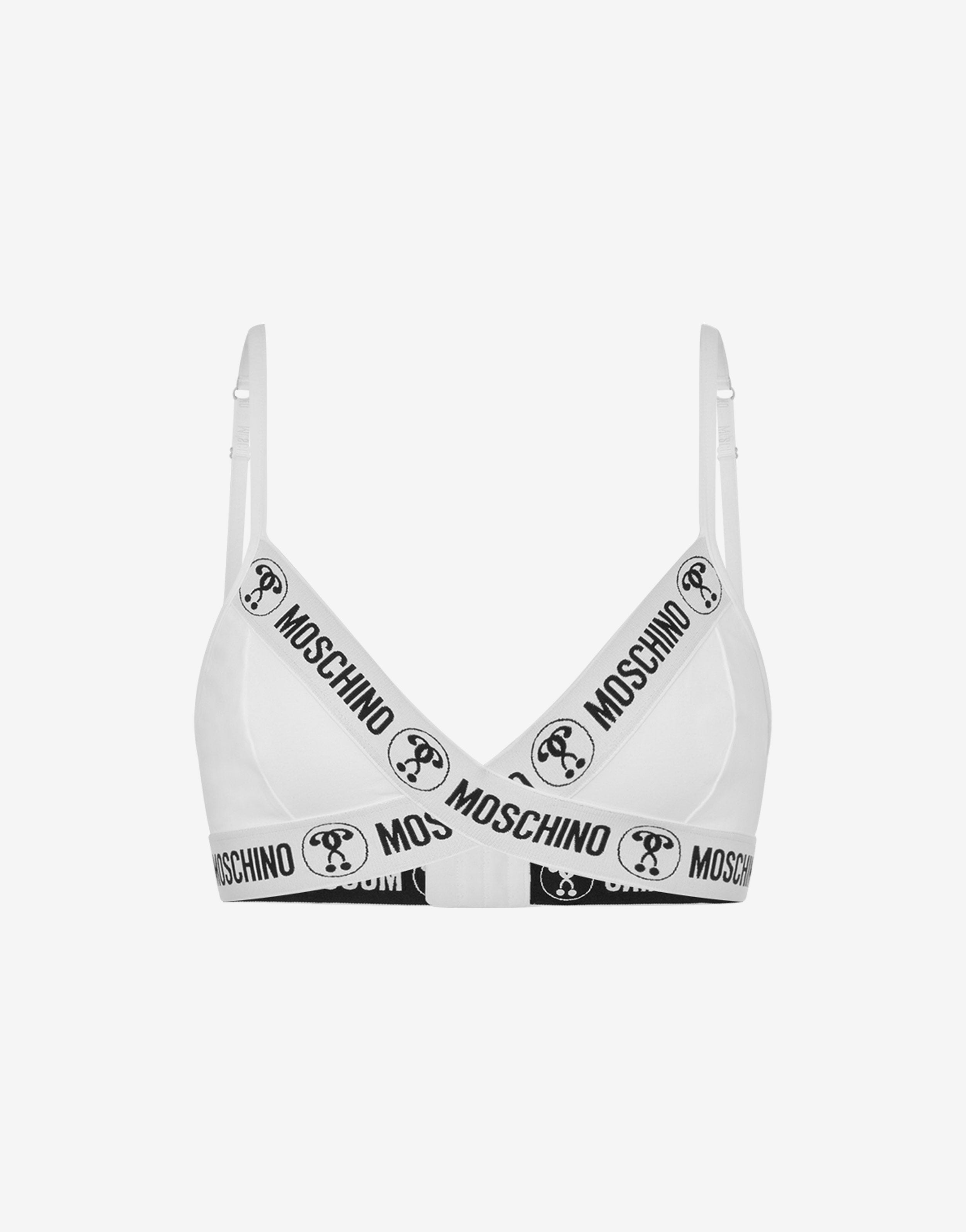 DOUBLE QUESTION MARK TRIANGLE BRA - 1