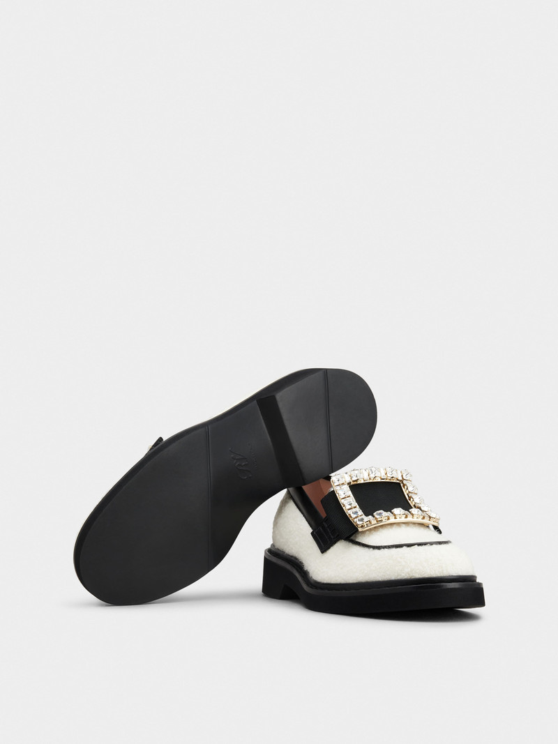 Viv' Rangers Strass Buckle Loafers in Fabric 6