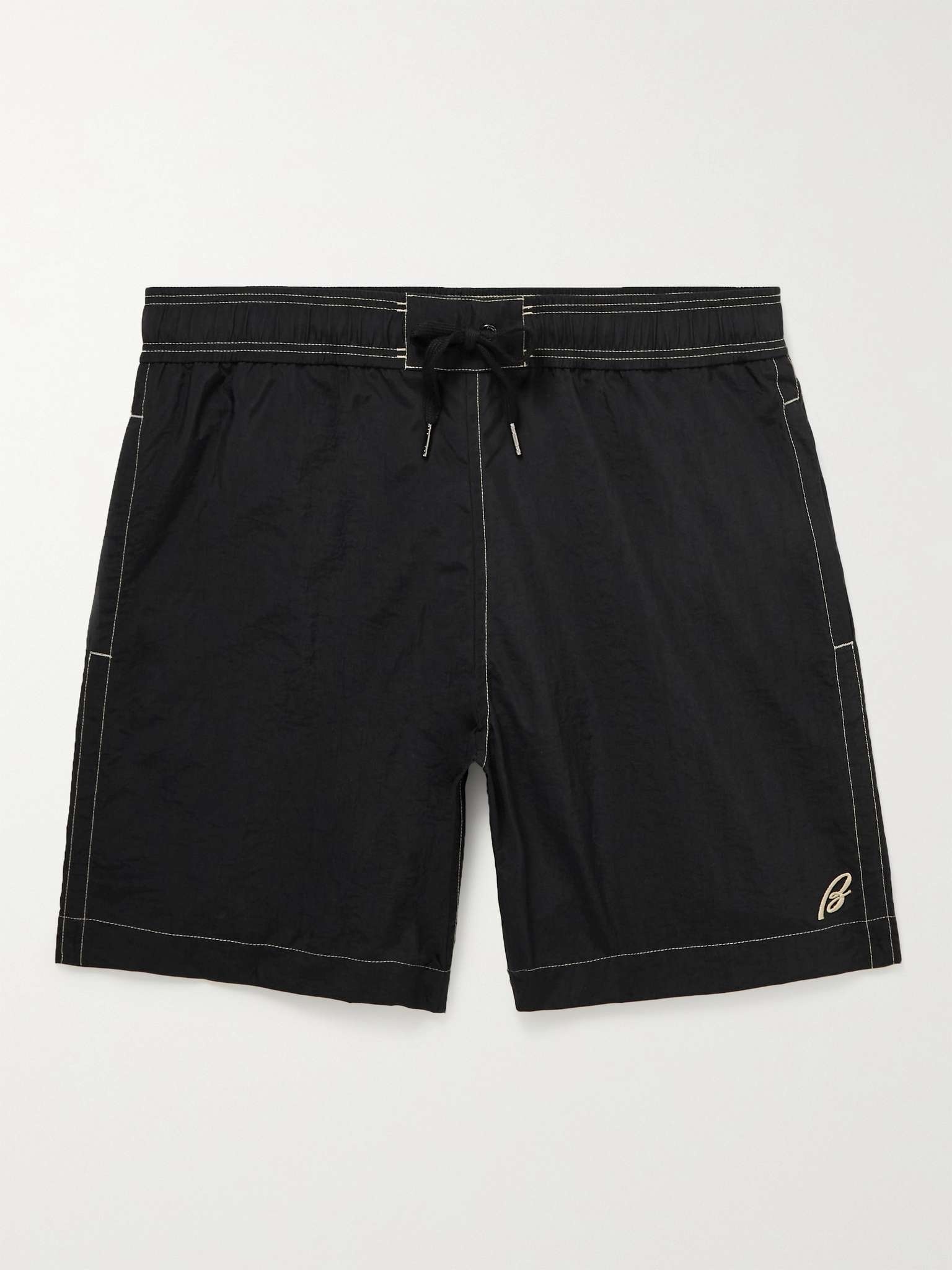 Logo-Embroidered Swim Shorts - 1