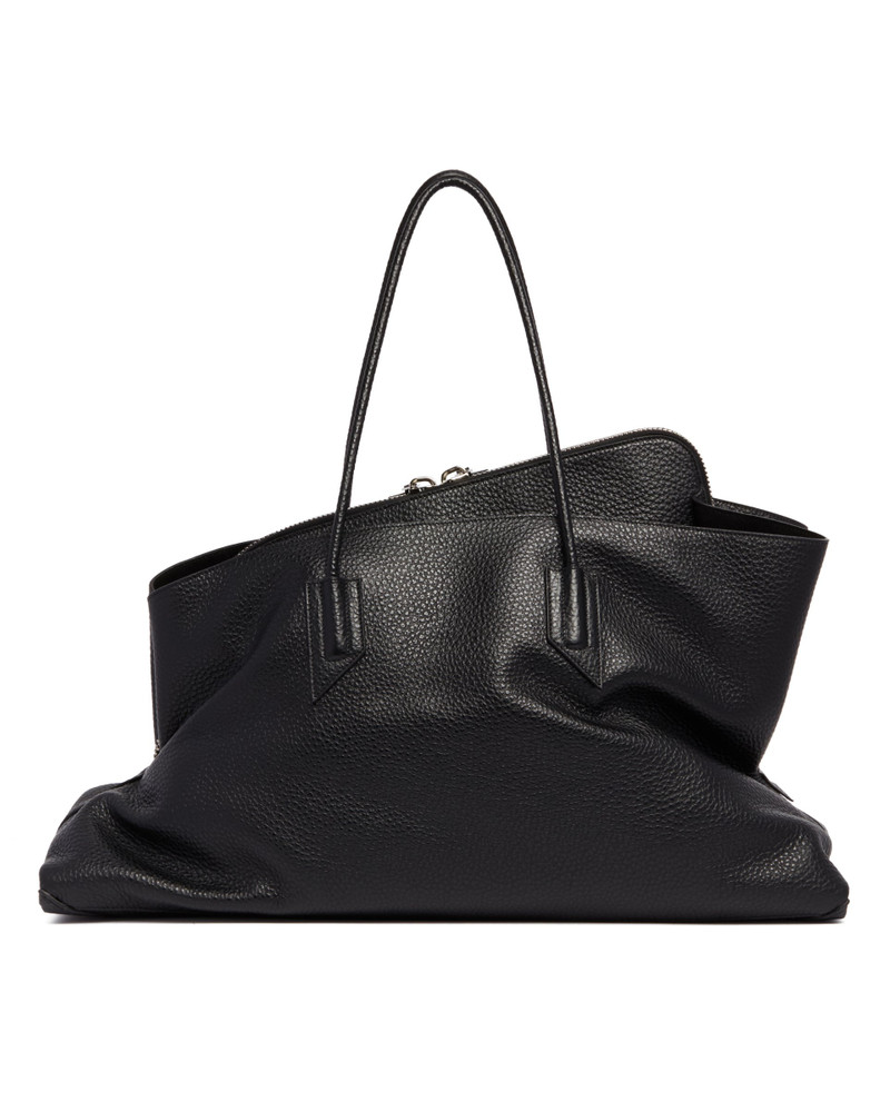 THE ATTICO Black Large La Passeggiata Bag outlook