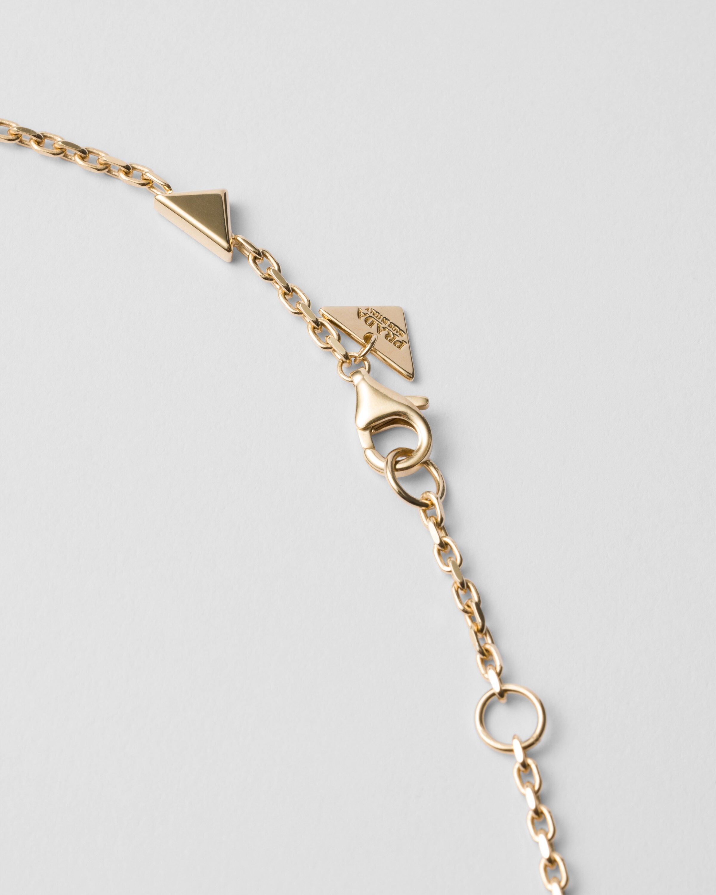 Enameled metal necklace - 3