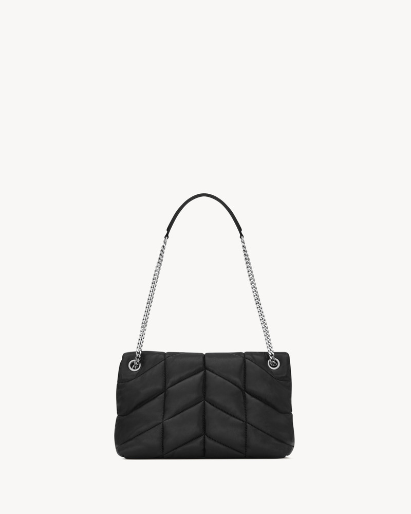 SAINT LAURENT PUFFER SMALL IN NAPPA LEATHER outlook