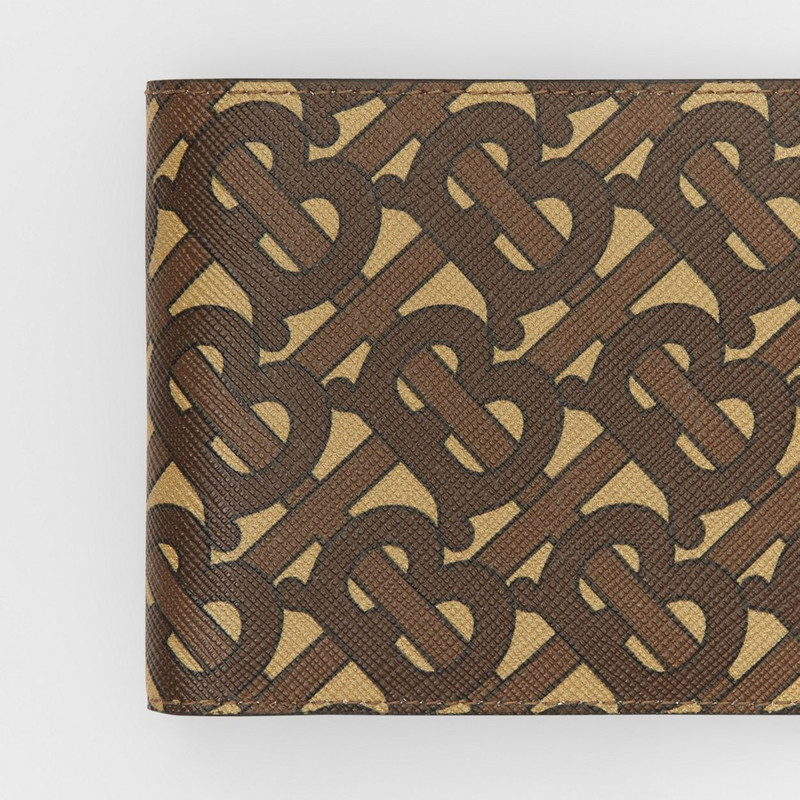 Burberry Monogram E-canvas International Bifold Coin Wallet outlook