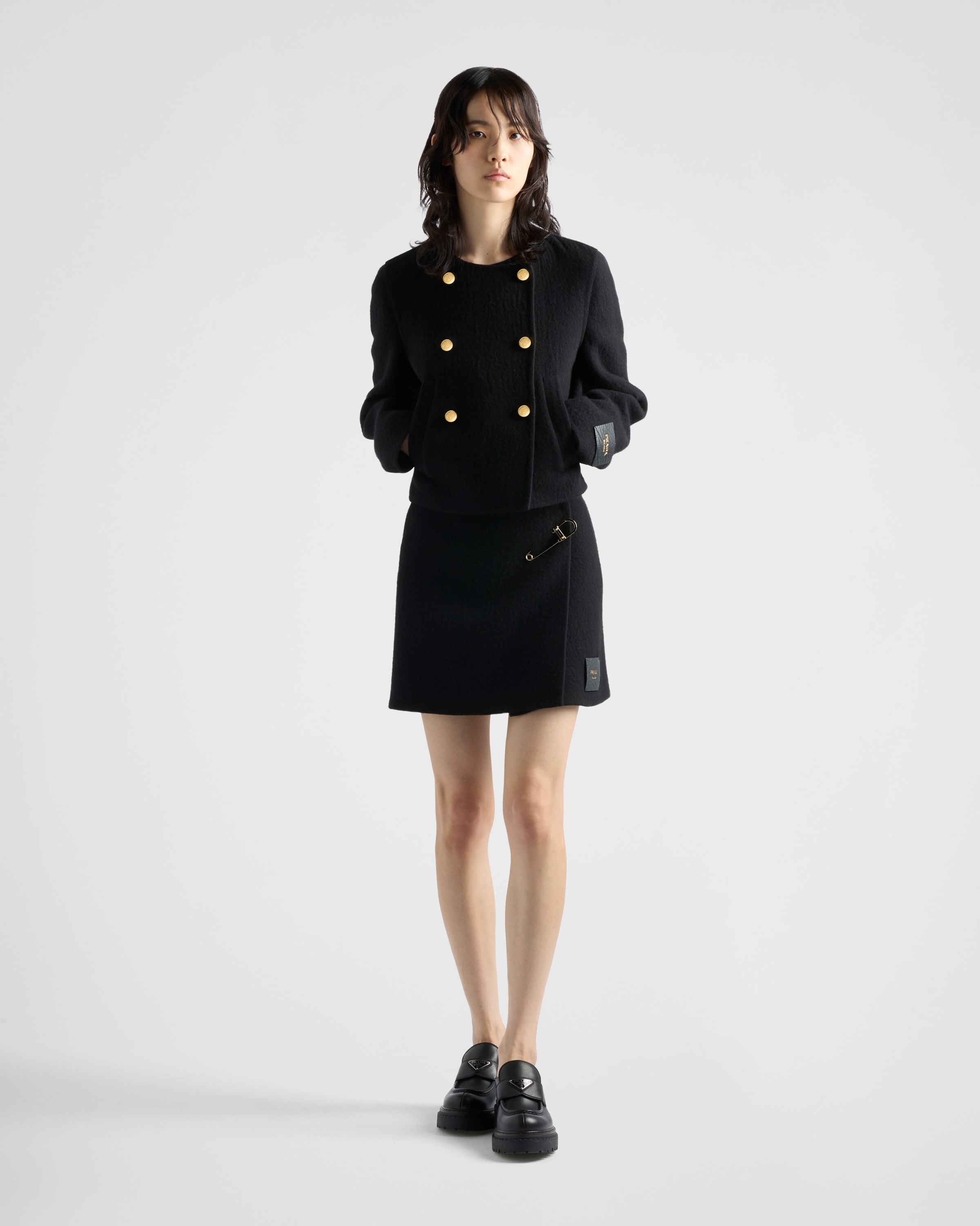 Prada Twill miniskirt | REVERSIBLE