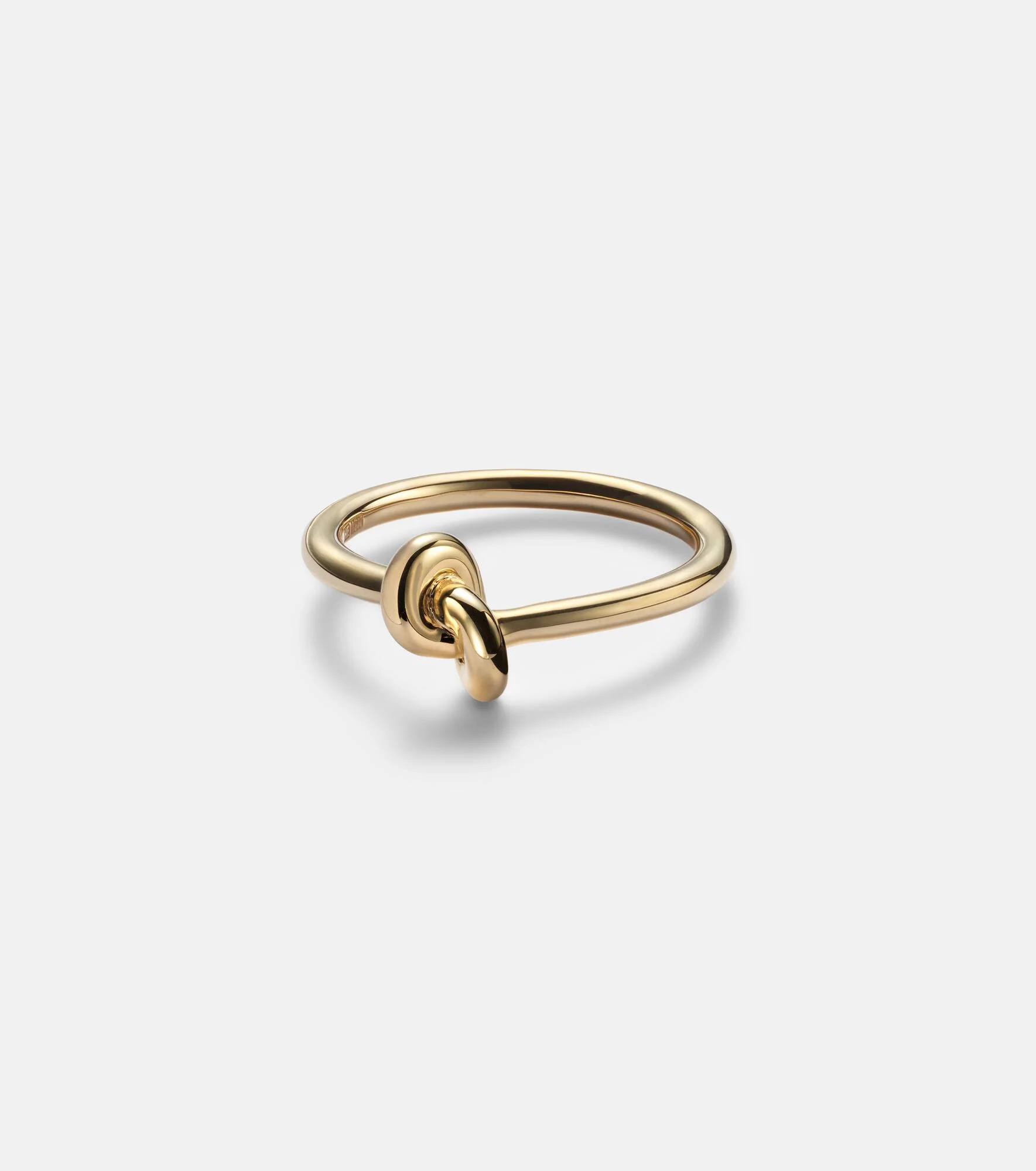 Legacy Knot Mini 18kt gold ring - 1