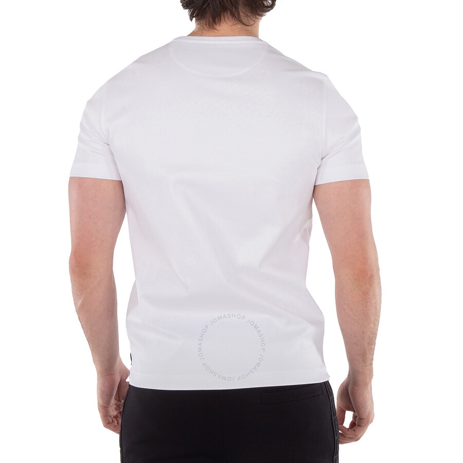Fendi Embroidered Logo Crew Neck T-Shirt - 4