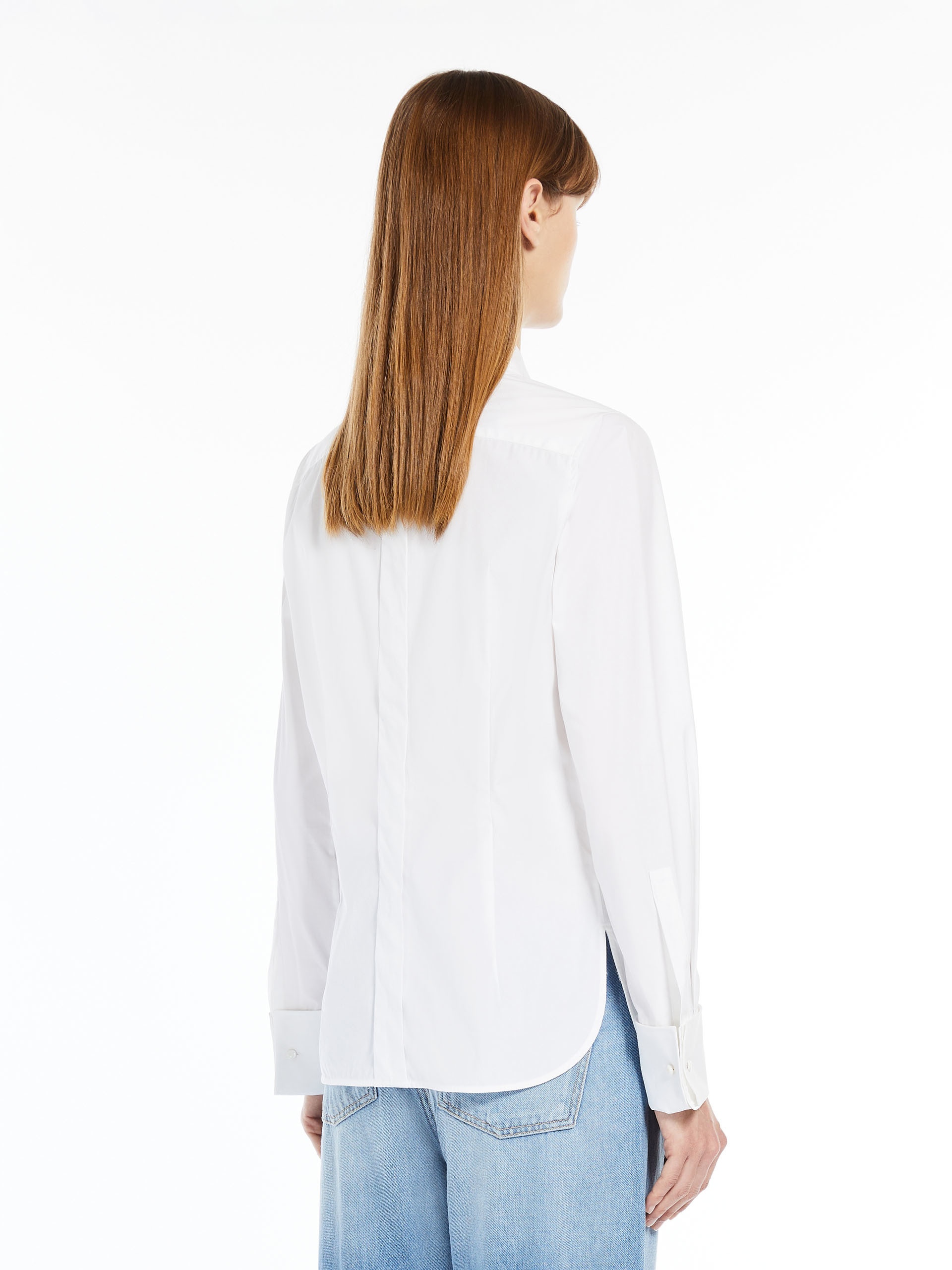 KNUT Men’s-style cotton crepe shirt - 4